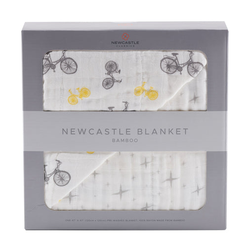 Vintage Bicycle and North Star Newcastle Blanket - EliteBaby